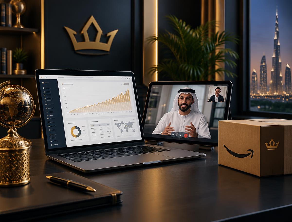 استشارة أمازون FBA: متابعة المبيعات وجلسة توجيه مع مدرب